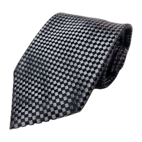 Kenneth Cole Reaction Necktie‎ Mens 100% Silk Career Wear Professional Corporate - Picture 1 of 7
